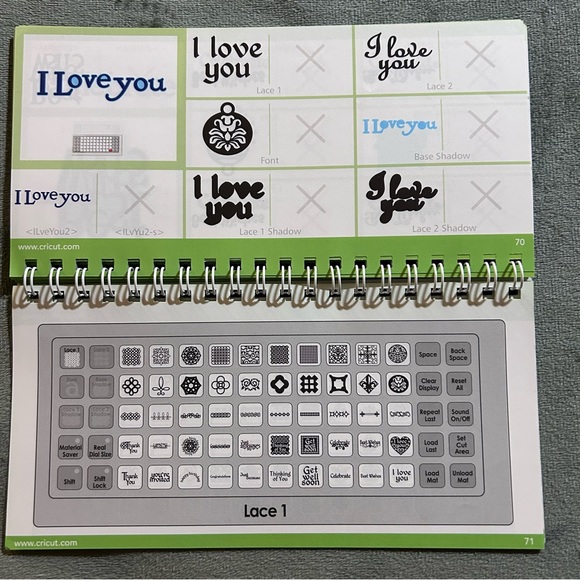 Cricut PAPER LACE 2 shapes - Picture 8 of 11